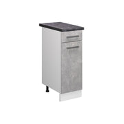 Vicco Mobiletto base per cucina Calcestruzzo 30 cm , PL Antracite