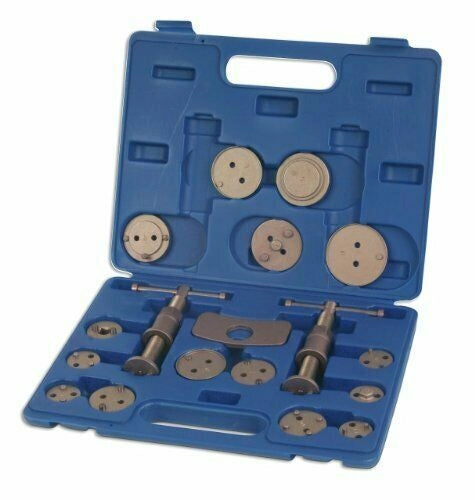 KIT 18 PEZZI ARRETRATORE PER PISTONCINI FRENI A DISCO IN VALIGETTA
