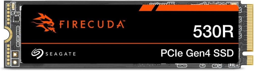 FireCuda 530R NVMe SSD 2TB, per PS5/PC, M.2 PCIe Gen4 ×4 NVMe 1.4, 7.400 MB/s, 3D-TLC-NAND, 5.050TBW, Data Rescue Service (ZP2000GM3A063)