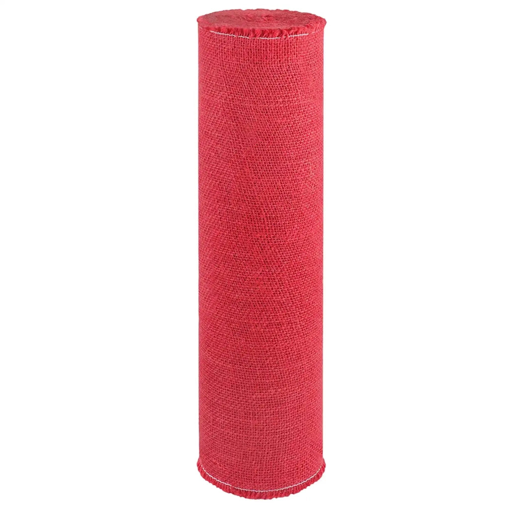Rotolo di Juta 50 x 1000 cm Rosso 42012165