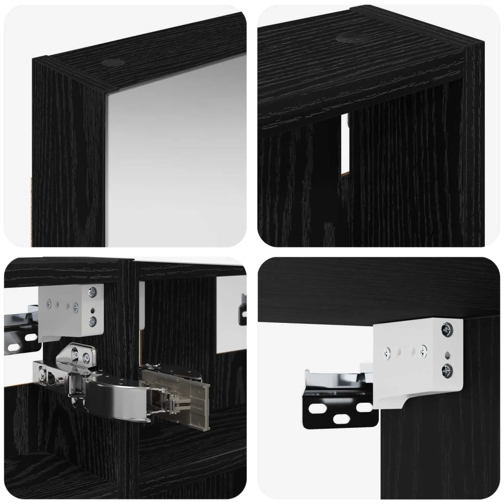 Set di Armadi da Bagno con lo scaffale 3 pcs 100 x 10,5 x 50 cm 3403681