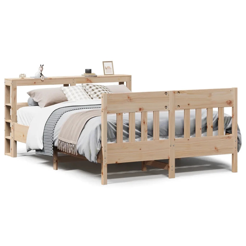 vidaXL Letto senza Materasso 160x200 cm in Legno Massello di Pino