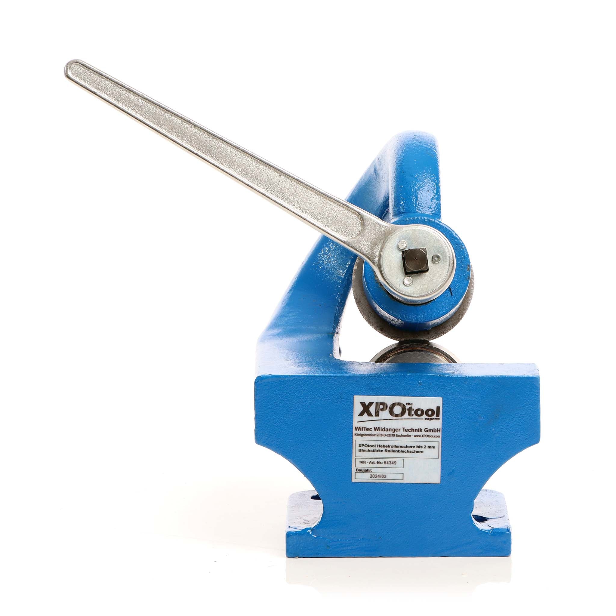 Cesoie a rullo con leva Per lamiere fino a 2 mm di spessore Cesoia a disco per lamiera