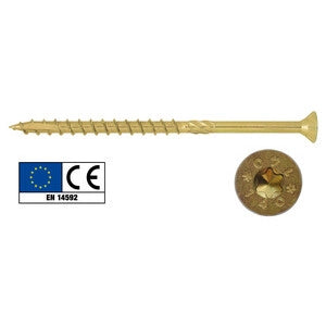 BS VITI PORTANTI PER LEGNO TSP TORX 8X100 5 PZ- FRIULSIDER- 5,0 bs