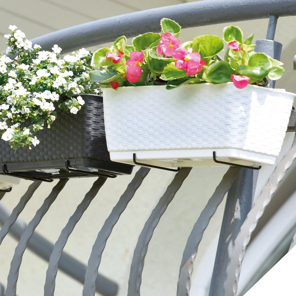 Fioriera Ratolla 49/39 cm - 12/6 l per giardino, balcone, casa, fiori, piante