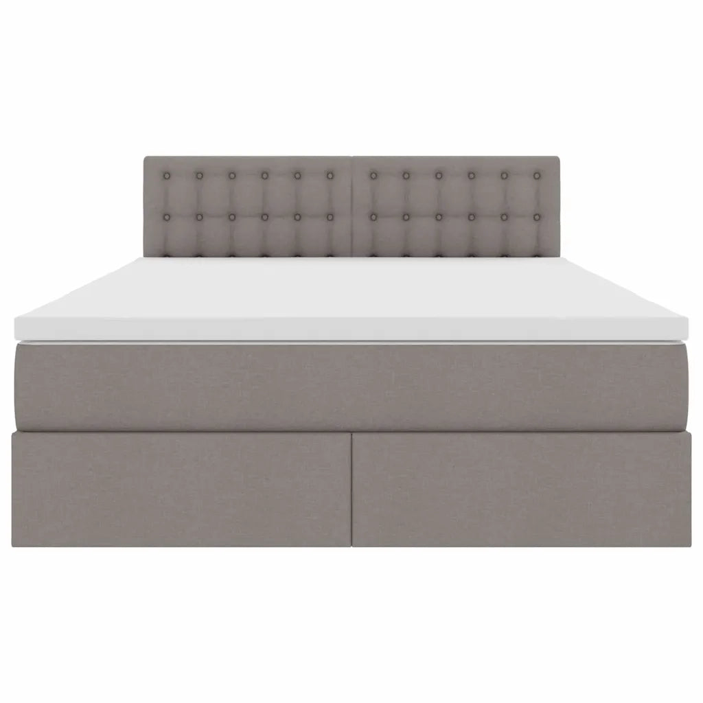 Letto con contenitore e LED con led Talpa 140 x 200 cm Tessuto 3371277