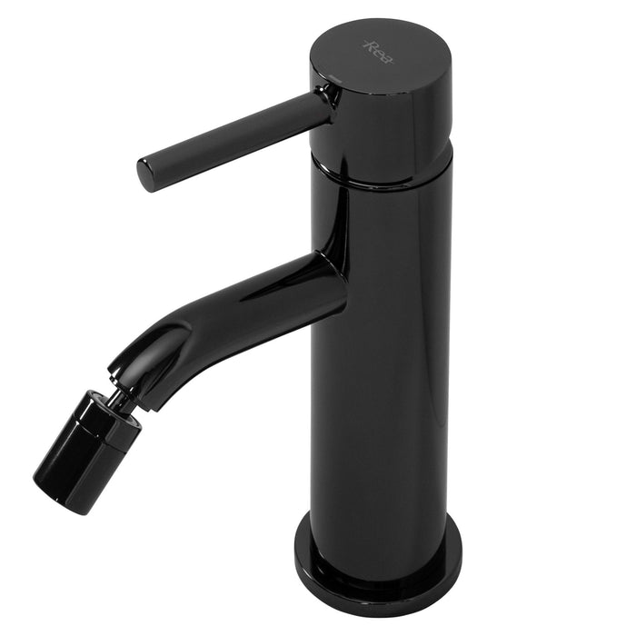 Rubinetto Da Bidet Rea Lungo Black Metallic