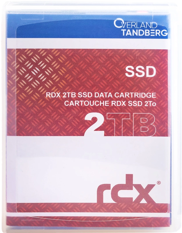 ORIGINAL Tandberg Data Accessori per computer nero 8878-RDX RDX 2TB SSD Kartusche
