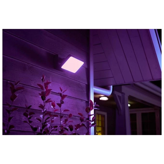Philips 17435-30-P7 Hue White and Color ambiance Proiettore per esterni Discover LED 2300 lm IP44 regolabile con app e voce colore Nero