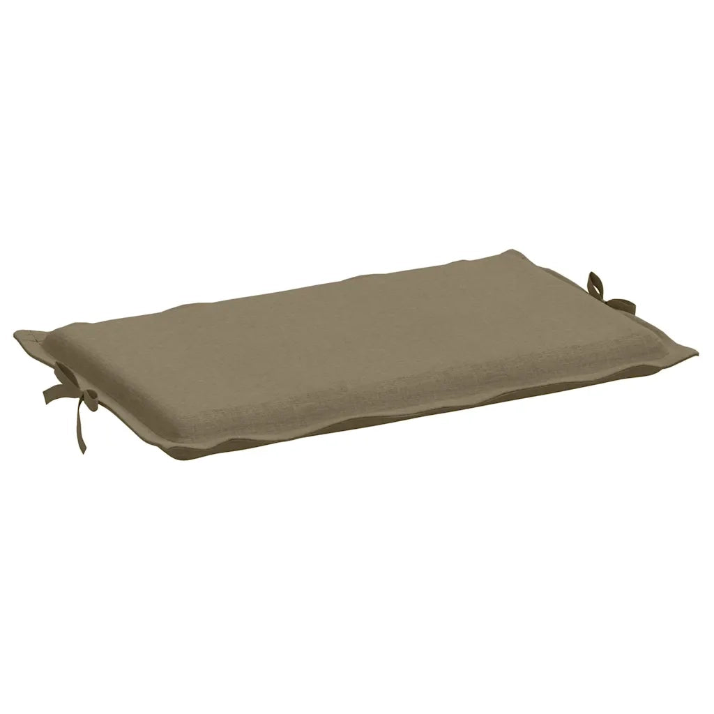 vidaXL Cuscino per Lettino Prendisole Tortora Mélange 186x58x4cm