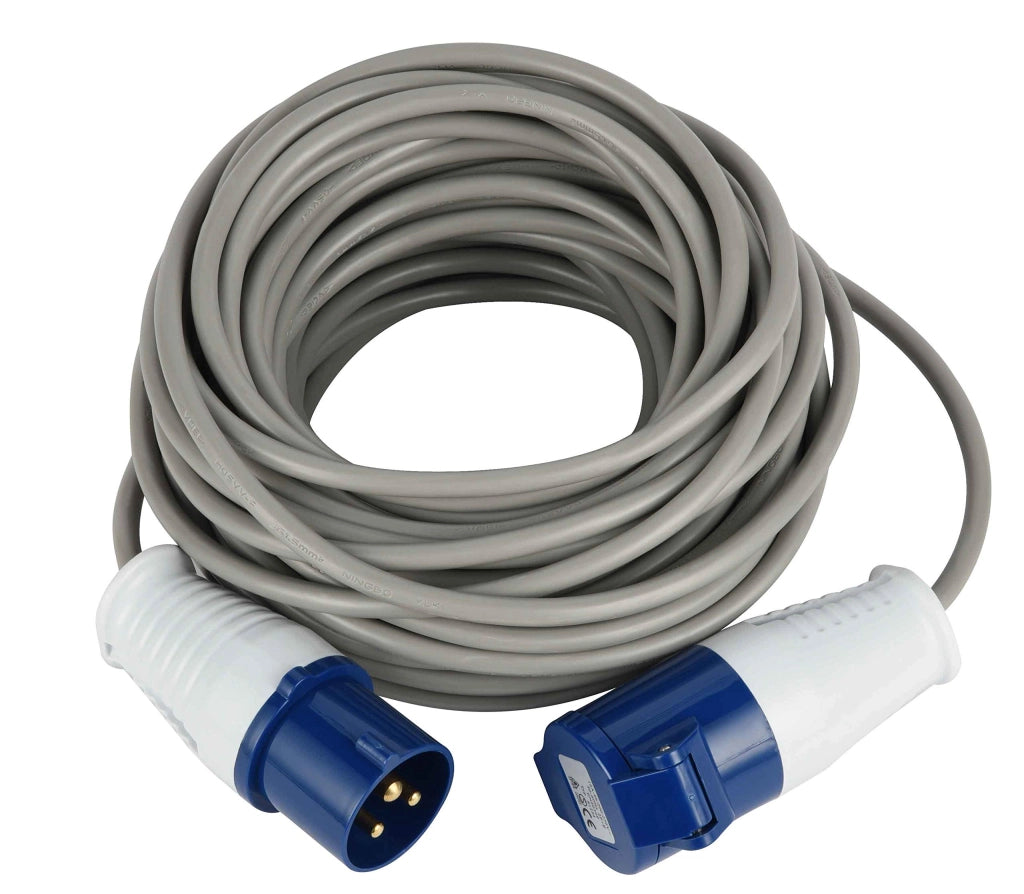 PROLUNGA INDUSTRIALE BLU ELECTRALINE  2P+T 16A IP44 n°XMMQ 3X1.5 MT 20