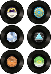Set di 6 sottopiani per vinile, protezione per tavolo, DJ, regalo