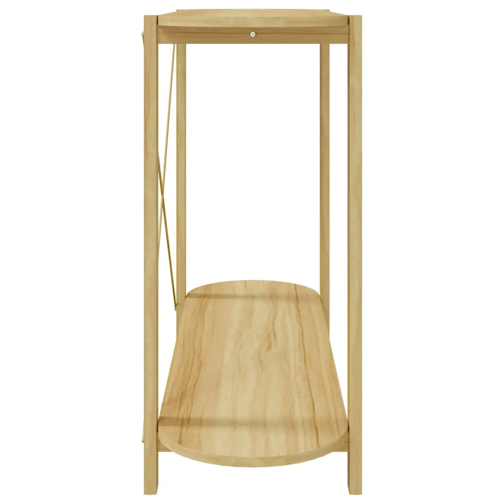 Tavolino Consolle 110x38x75 cm in Legno Multistrato 345692
