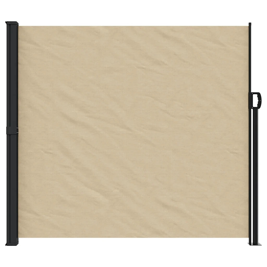 Tenda da Sole Laterale Retrattile Beige 180x300 cm 4004345