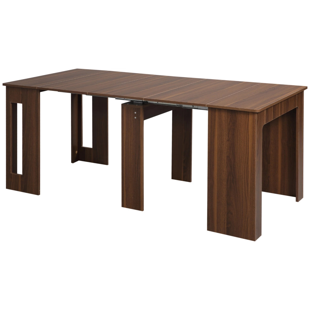 TAVOLO DA PRANZO ALLUNGABILE 180x85x75 cm Marrone con piano pieghevole
