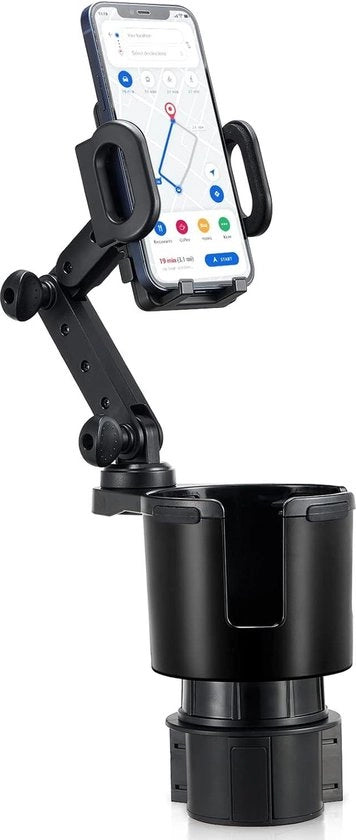 Sostituto di Orecchio per Tazza - Estensore con Base Regolabile e Orecchio per Telefono 360° - Orecchio per Tazza Universale per Telefono Mobile per Auto - Compatibile con iPhone/Samsung - Tutti i Telefoni Intelligenti