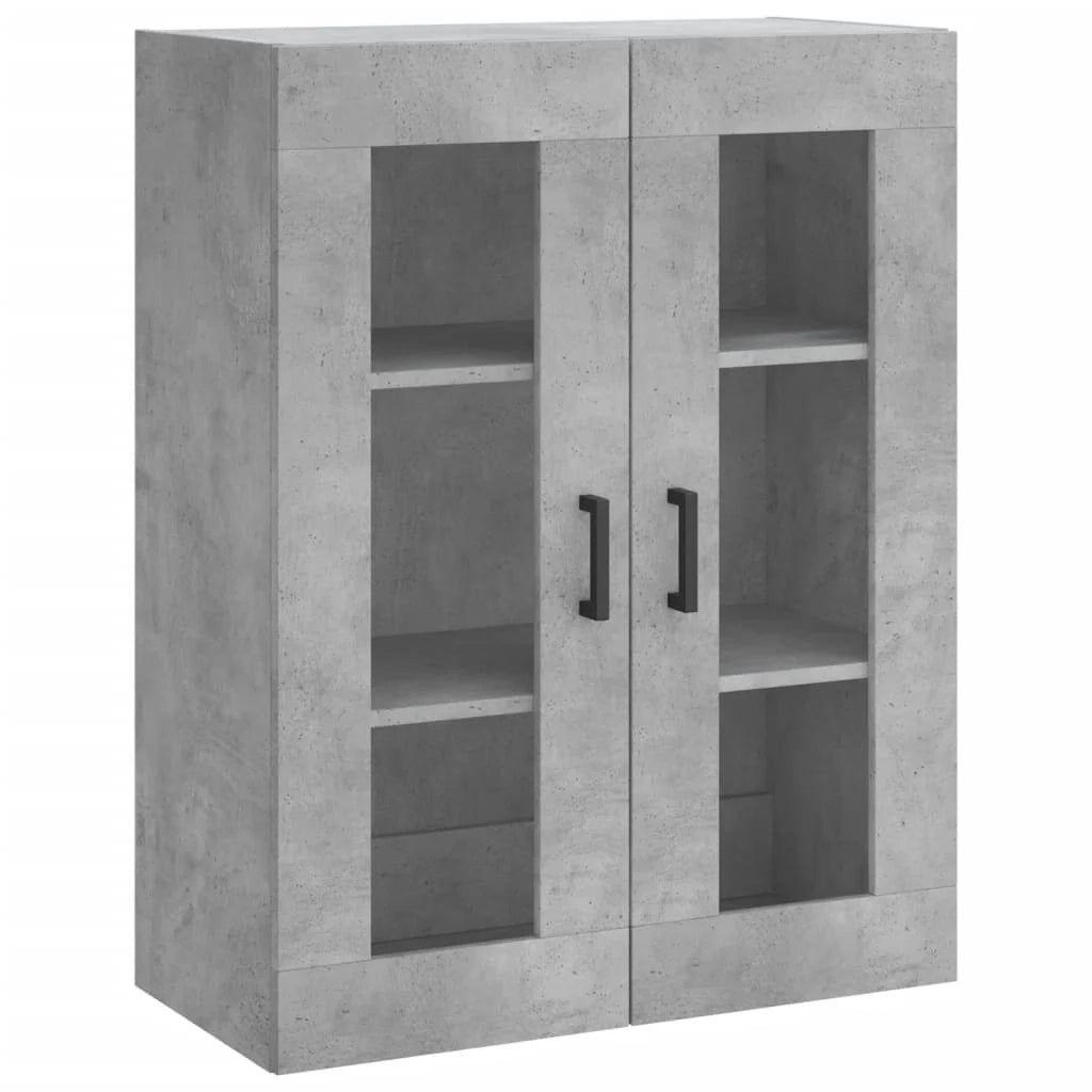 Buffet credenza cassettiera mobiletto mobile contenitore organizer cucina soggiorno salotto alto 69,5 x 34 x 180 cm legno ingegnerizzato grigio 02_0034525