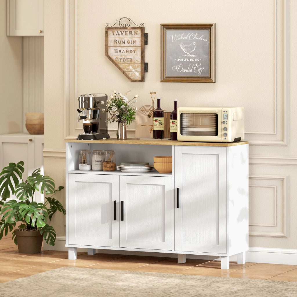 Armadio con ante ¨C zephmum ¨C bianco 110x33x75