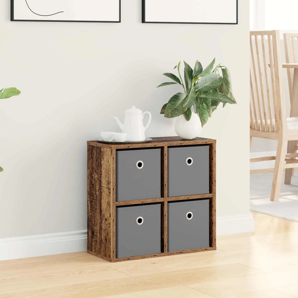 Credenza con cassetto Legno vecchio 49,5 x 22 x 47 cm