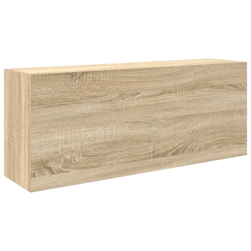 vidaXL Mobile da Bagno Rovere Sonoma 100x25x40 cm in Truciolato
