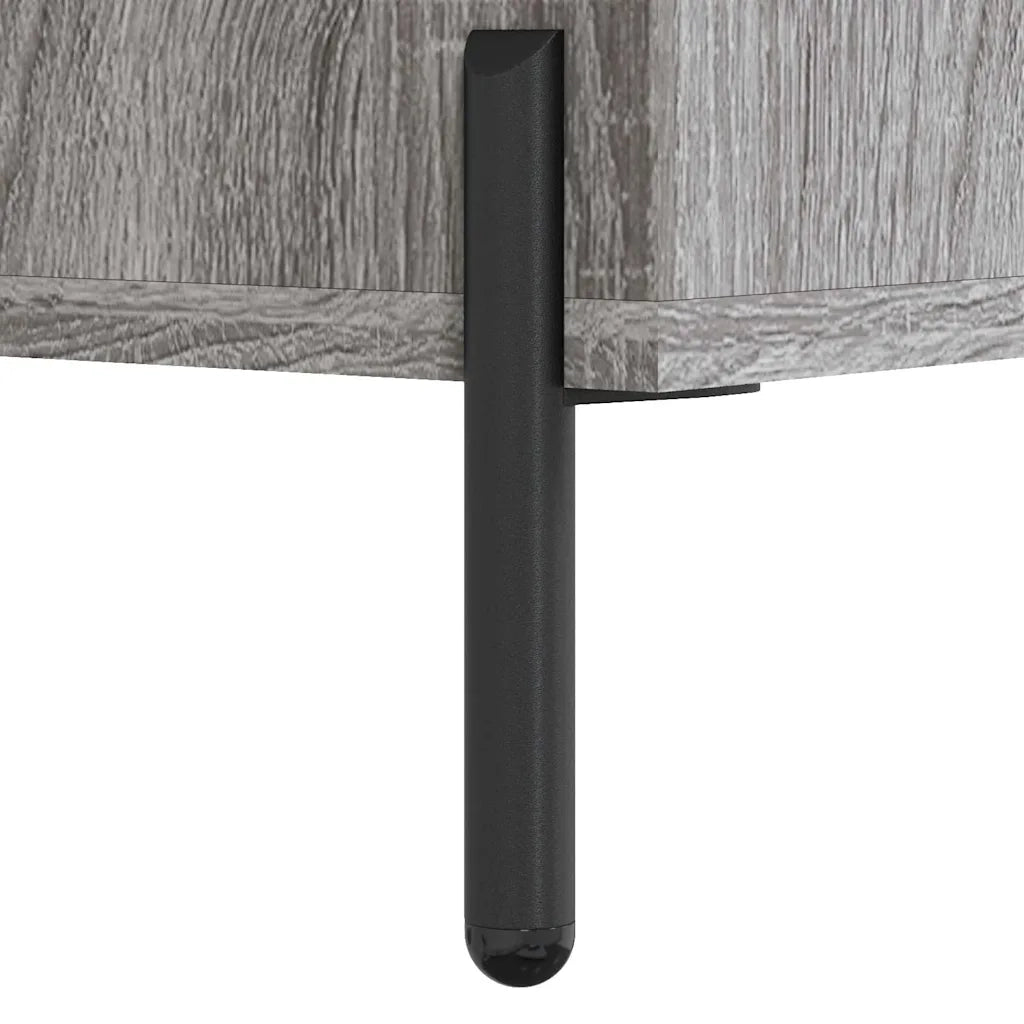 Credenza Grigio Sonoma 34,5x32,5x90 cm in Legno Multistrato 828746