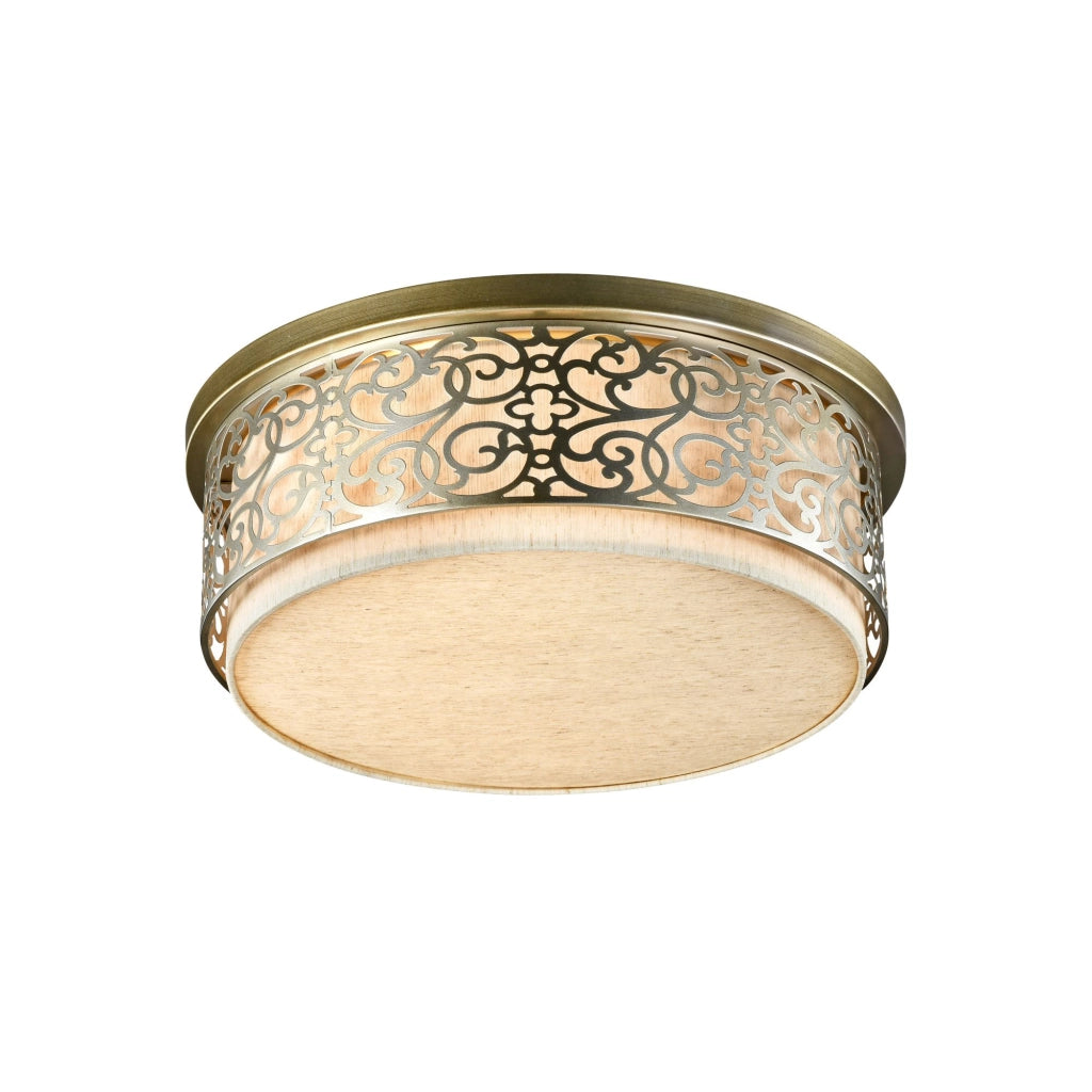 Maytoni Plafoniera contemporanea Venera 5 luci E27 ottone metallo diffusore PVC