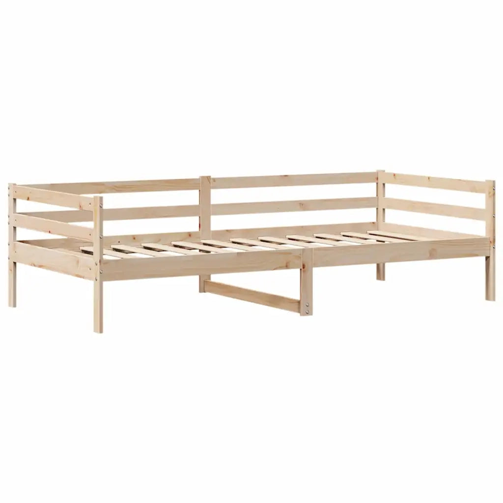 Dormeuse con Cassetti 90x200 cm Legno Massello Pino
