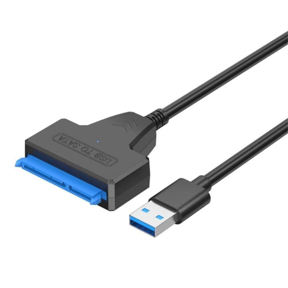 Trade Shop - Convertitore Cavo Adattatore Sata Usb 3.0 20cm Ssd Hdd Hard Disk Maxtech Sa-u3.0 -