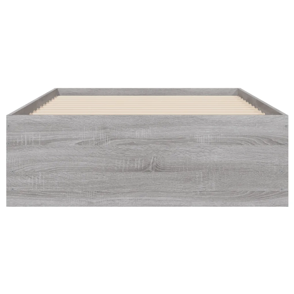 Giroletto Cassetti Grigio Sonoma 100x200 cm Legno Multistrato 3207292