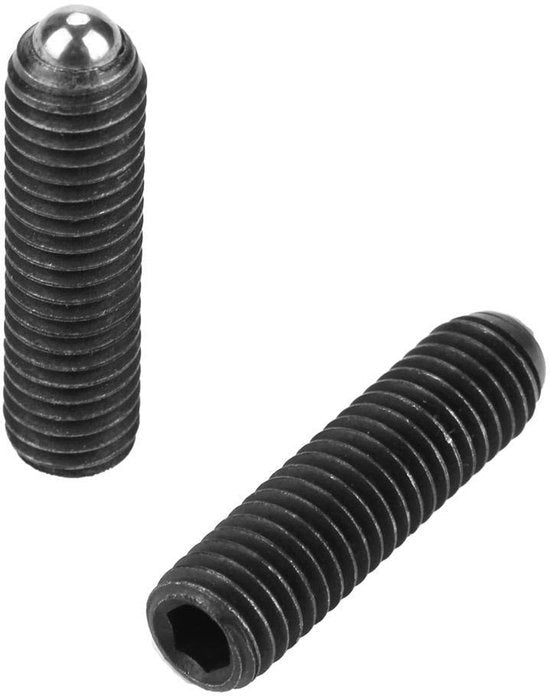 Set di pistoni a vite a 6 facce - 10x M8 - Carbone e acciaio - Per uso professionale - Alta resistenza - Ideale per applicazioni meccaniche...
