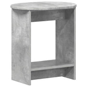 Tavolo laterale | Tavolino Grigio Cemento 50 x 39,5 x 55 cm