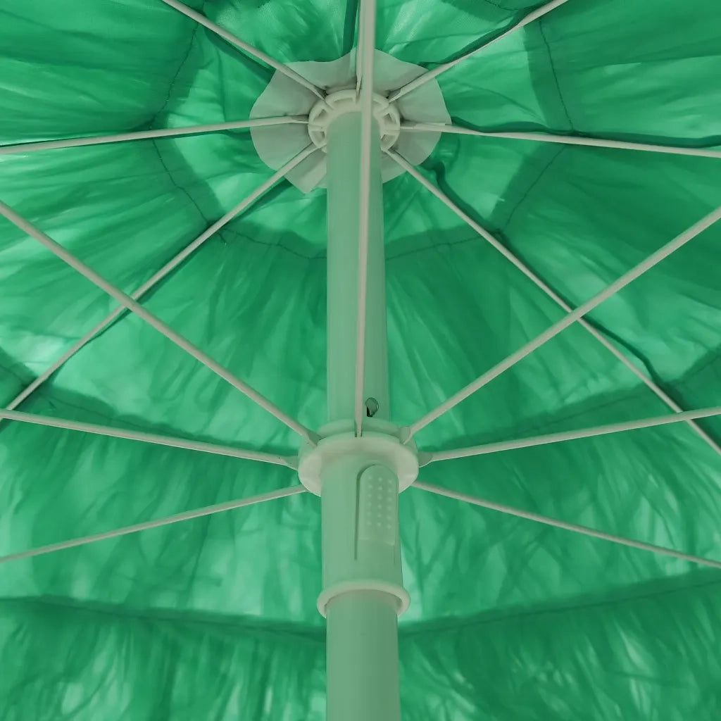 Ombrellone da Spiaggia Hawaii Verde 300 cm 314699