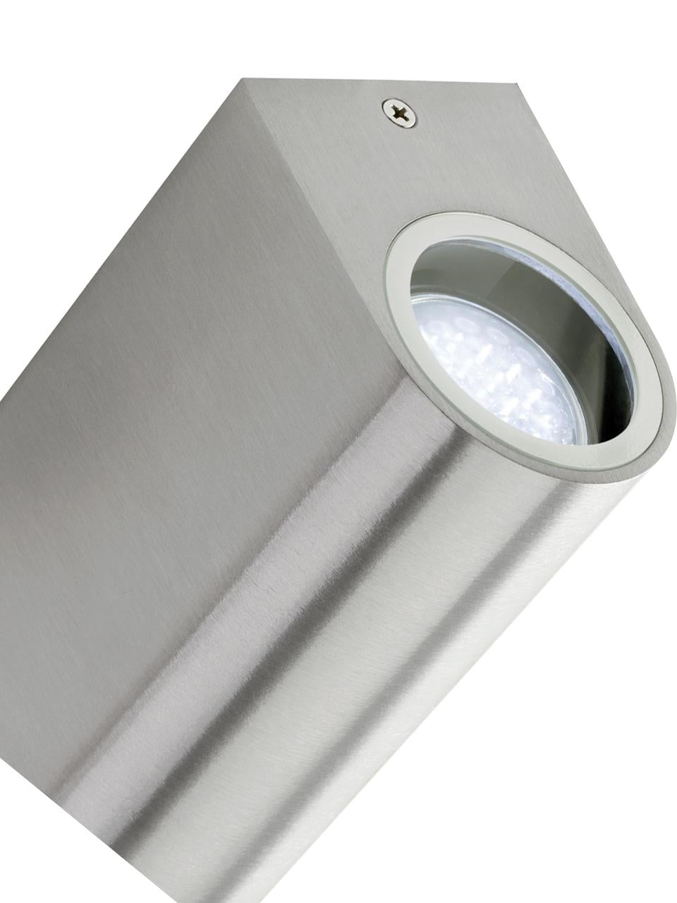 Applique da Esterno 2 Luci Gu10 in Alluminio Sovil Grigio