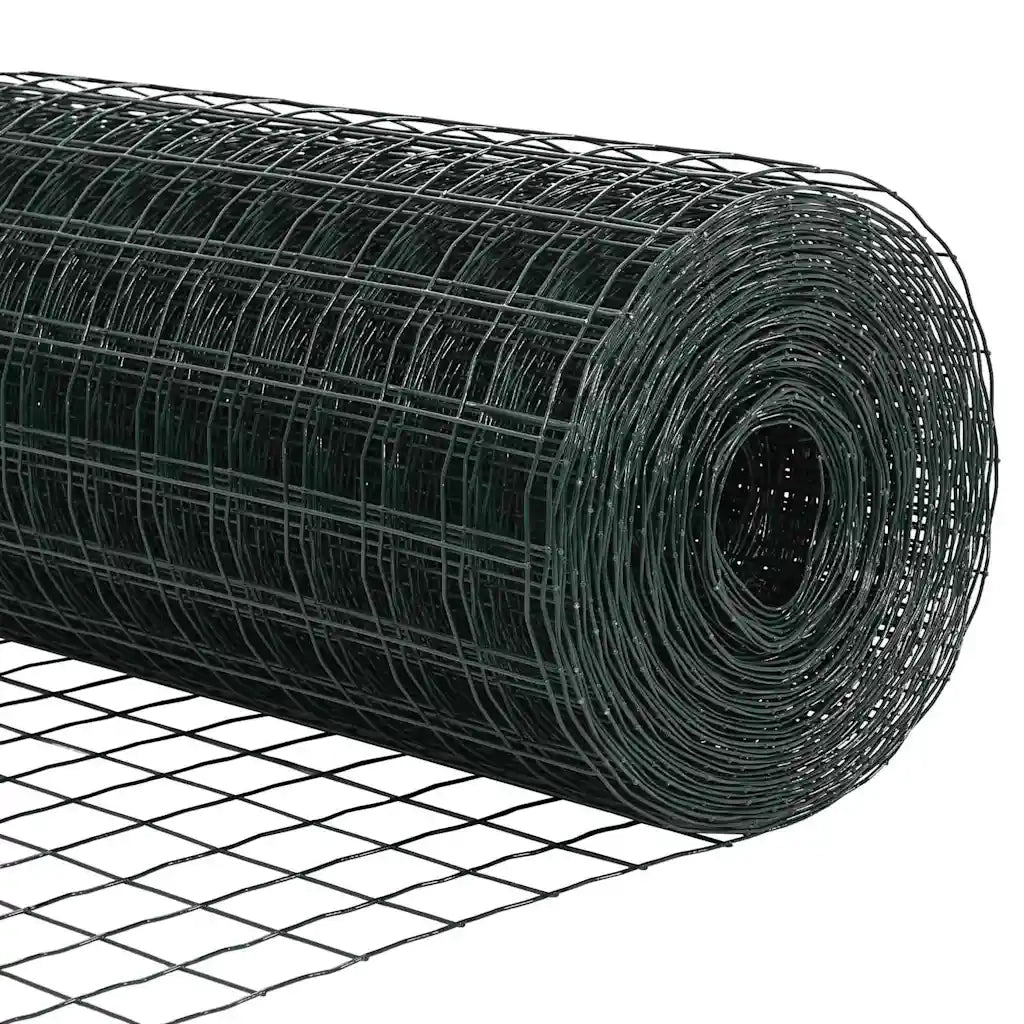 Recinzione con Posto Verde 0,6 x 50 m Acciaio e PVC 3350337