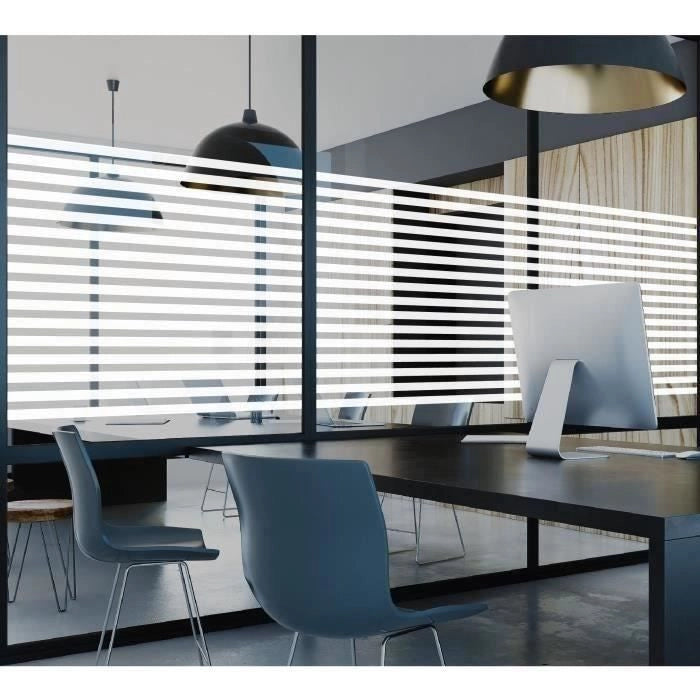 Pellicola adesiva per vetri - EASY PROTEC - 100 x 90 cm - Tenda veneziana
