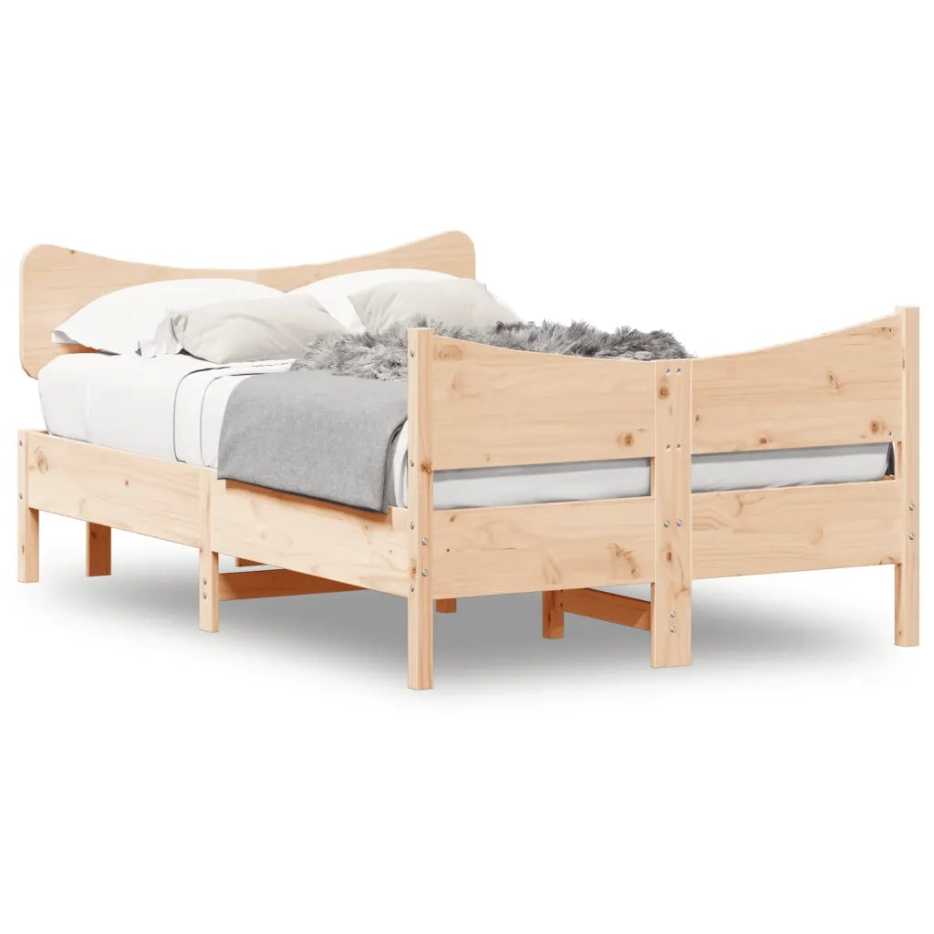 Giroletto senza Materasso 120x200 cm in Legno Massello di Pino 3216384