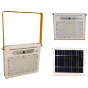 Trade Shop - Faro Faretto Led Con Pannello Solare Pieghevole Staffa 100w 50 Led Hy52300 -