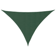 Parasole a vela | Telo Ombra | Vela da ombra Oxford Triangolare 4x4x5,8 m Verde Scuro