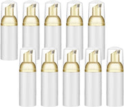 Dispensatore di sapone - Per schiuma e sapone liquido - 10 pezzi - Translucido - Plastica