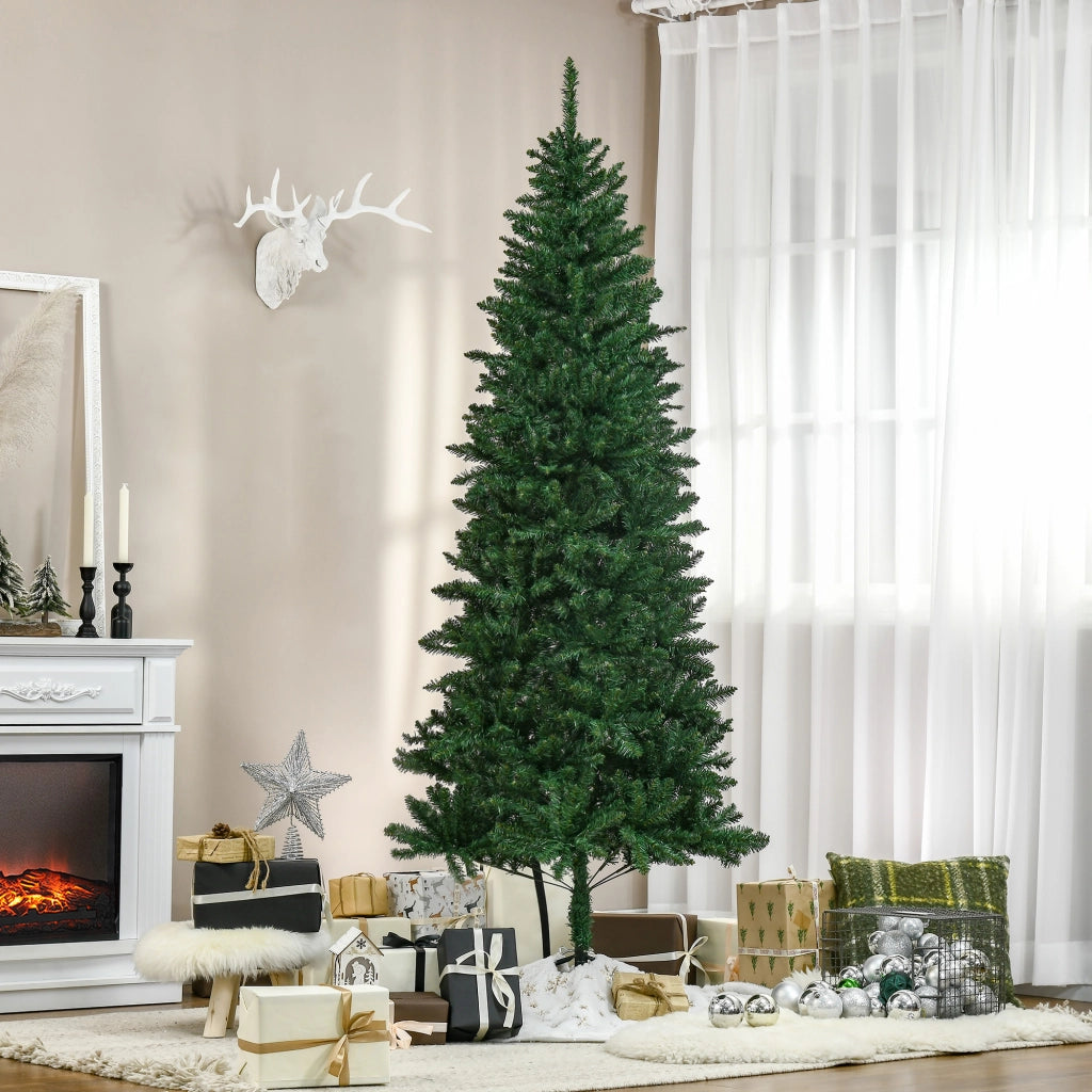 Albero di Natale Artificiale ¨C zephmum ¨C Verde, 210 cm, Nordmann, 865 Rami