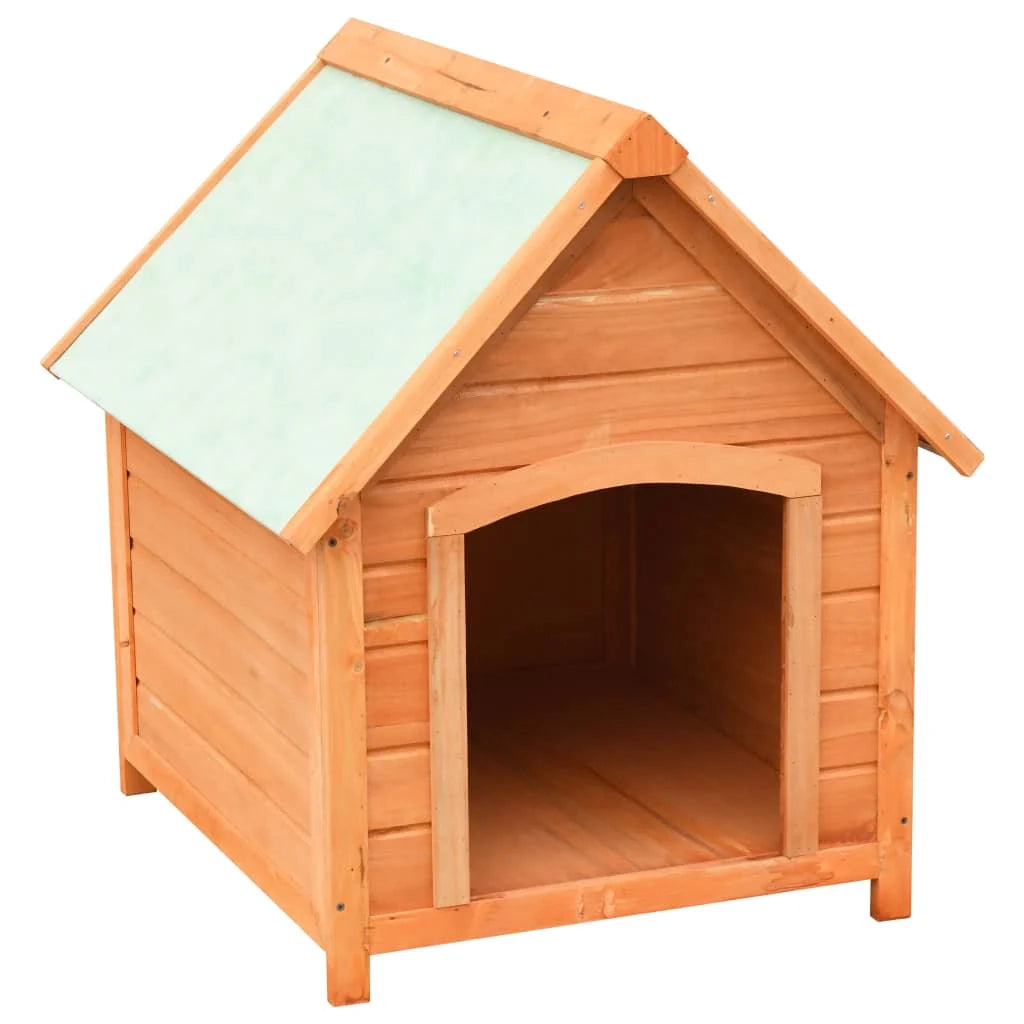 Cuccia per cani in legno massello di pino e abete 72 x 85 x 82 cm 02_0001539