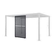 Persiana 1.3m in alluminio per pergola bioclimatica , antracite