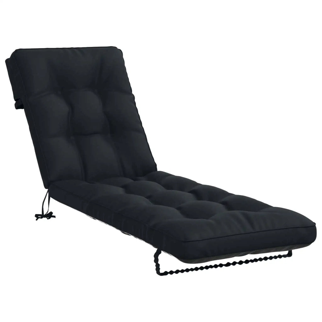 Cuscino per Lettino VIANEN 100% Poliestere Blu Scuro 953848