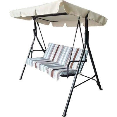 DONDOLO MANY DOMUS - ACCIAIO VERN/FANTASIA CM 170X110 H.CM 153