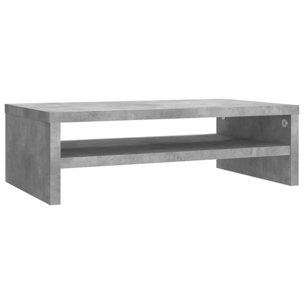 Supporto per monitor 42 x 24 x 13 cm in legno ingegnerizzato grigio 02_0029203