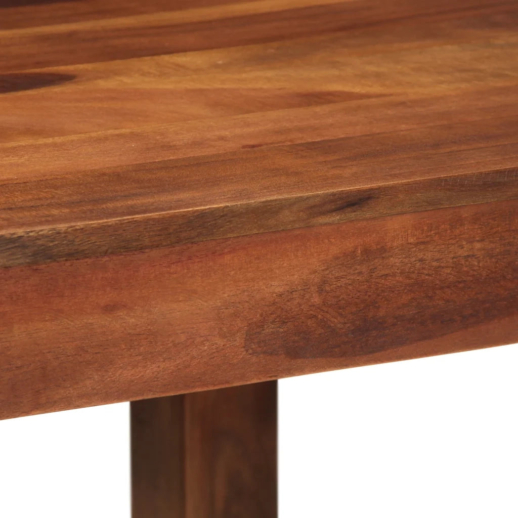 Tavolo da Bar 60x60x107 cm in Legno Massello di Acacia 4102370
