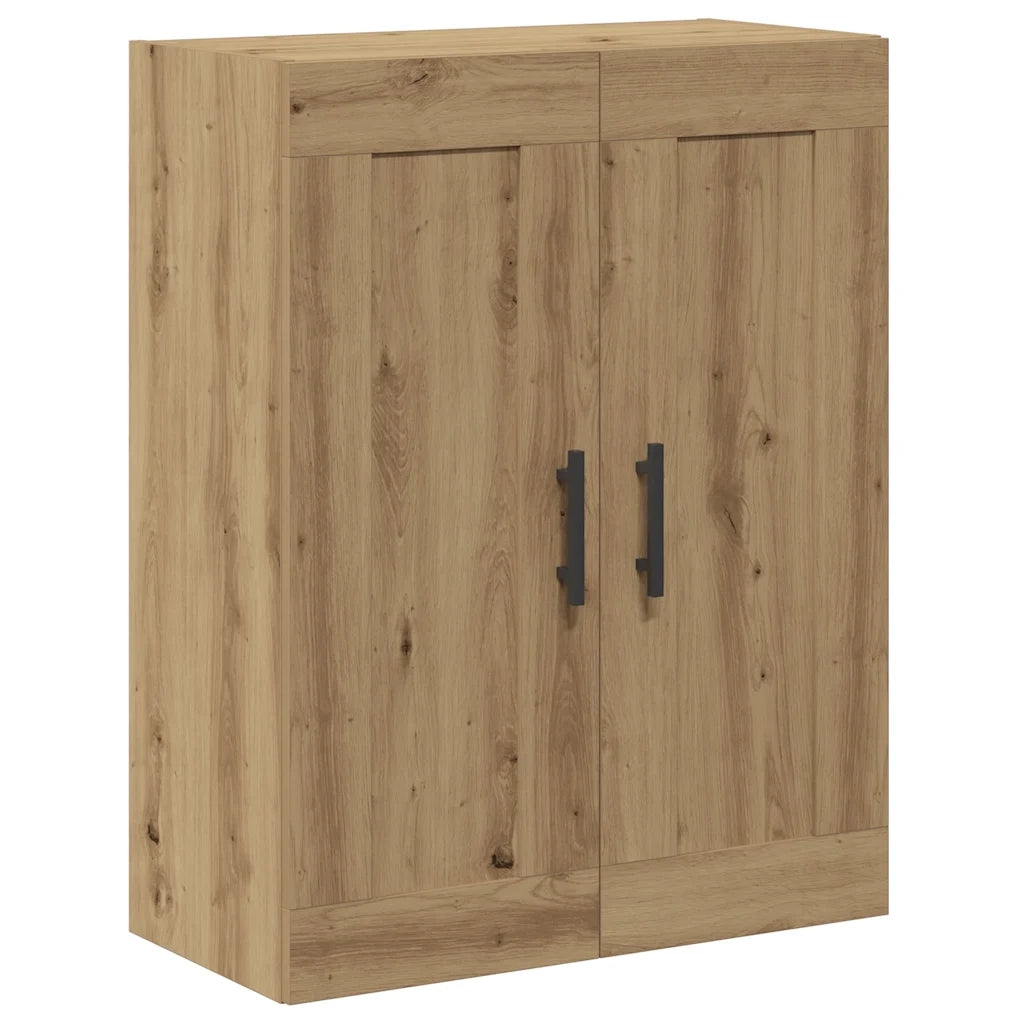Mobile a Parete Rovere Artigianale 69,5x34x90 cm in Truciolato 857313