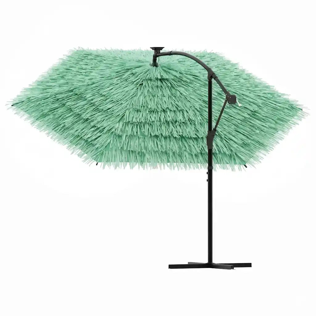 Ombrello | Parasolne da Giardino con Palo in Acciaio Verde 269x269x235 cm