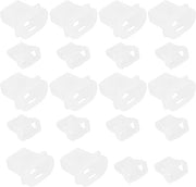Clip di fissaggio per sedile posteriore - 10 pezzi - Bianco - ABS - Compatibile con Toyota/Lexus - Clip di sostituzione per sedile posteriore