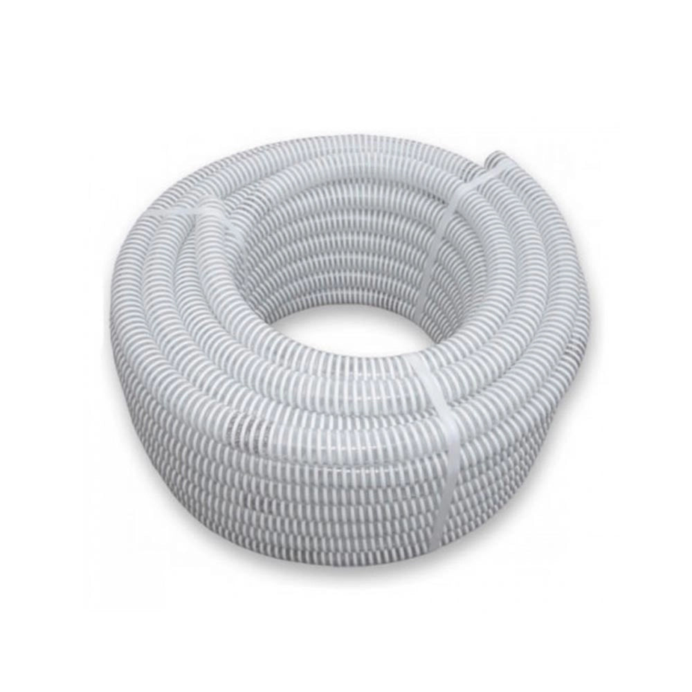 Tubo spiralato neutro per alimenti diametro 40 mm lunghezza 25 metri